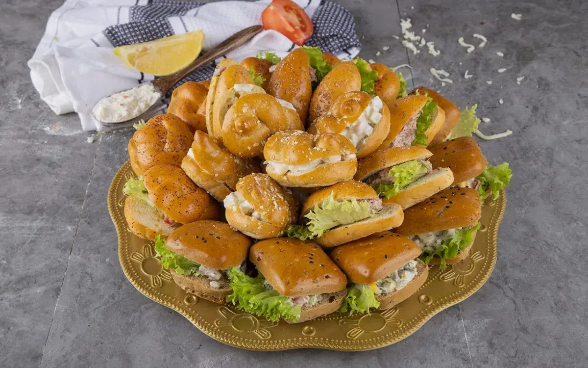 MINI SANDWICH BASKET -24 PCS MINI SANDWICH BASKET -24 PCS