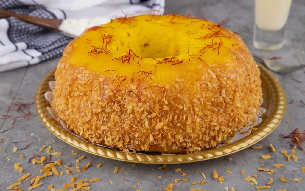 SAFFRON CAKE DRY