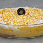 Saffron milk cake