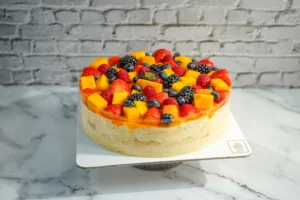 Vanilla Mix Fruit Cake