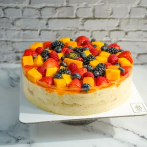 Vanilla Mix Fruit Cake