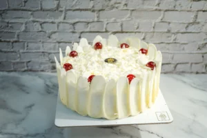 White Forest Cake