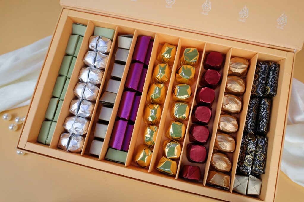 WRAPPED CHOCOLATE BOX