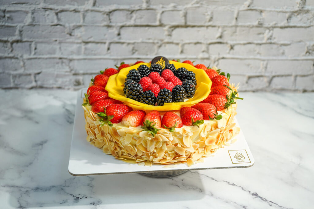 VANILLA CUSTARD CAKE