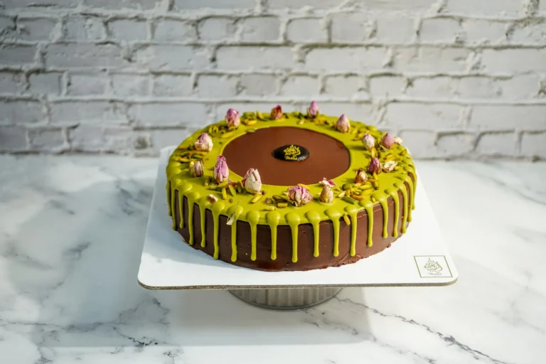 Kunafa Pistachio Cake