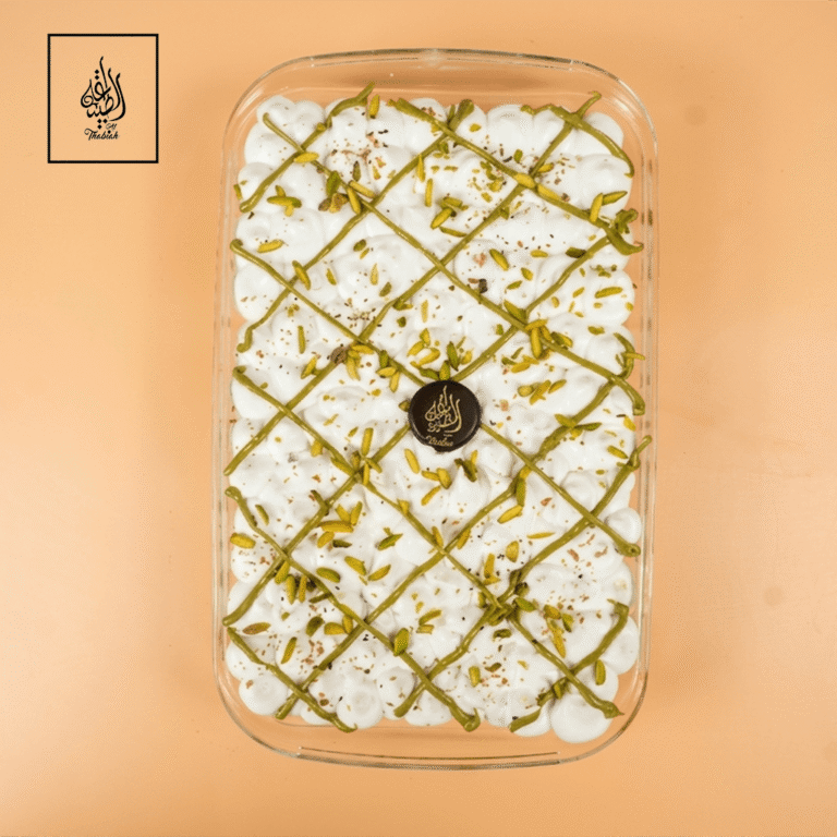Milk cake pistachio