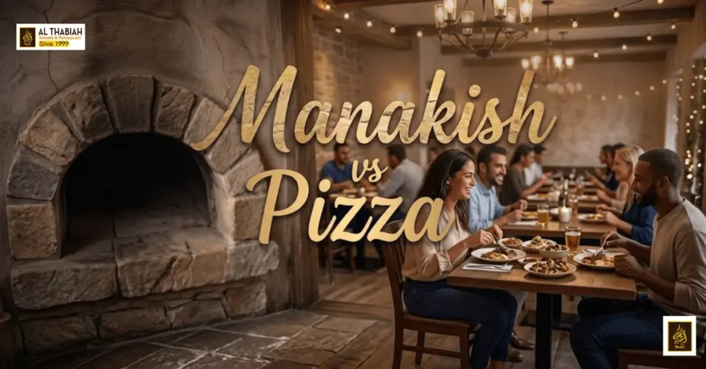 Manakish vs Pizza