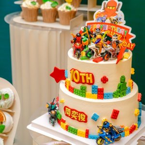 3D Building Blocks Toy Cake