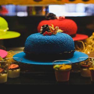 Colourful Event Dessert Display Cakes